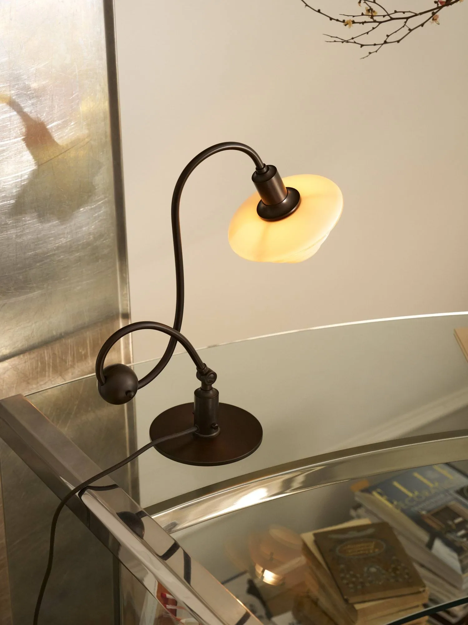 PH 1/1 Piano bordslampa, Dusty terracotta Louis Poulsen