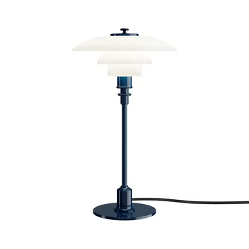 PH 2/1 bordslampa - Glossy deep blue - Louis Poulsen