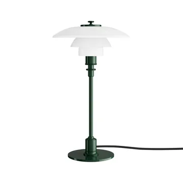 PH 2/1 bordslampa - Glossy deep green - Louis Poulsen