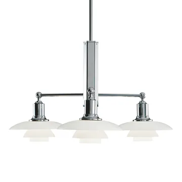 PH 2/1 ljuskrona - Förkromad högglans - Louis Poulsen