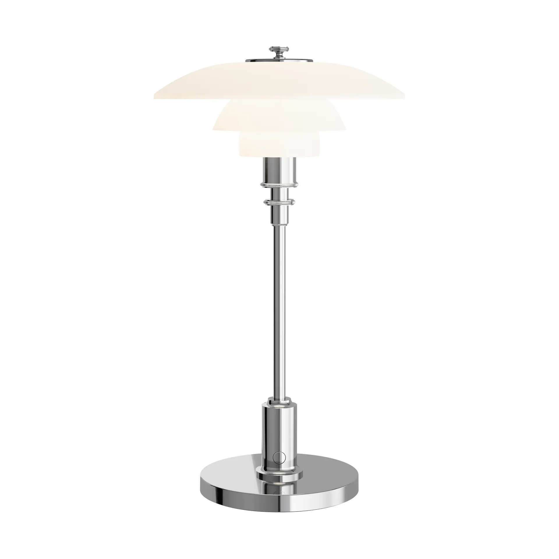 PH 2/1 Portable bordslampa, Chrome plated Louis Poulsen