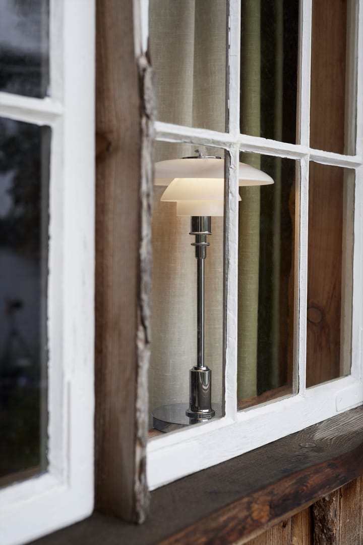 PH 2/1 Portable bordslampa, Chrome plated Louis Poulsen