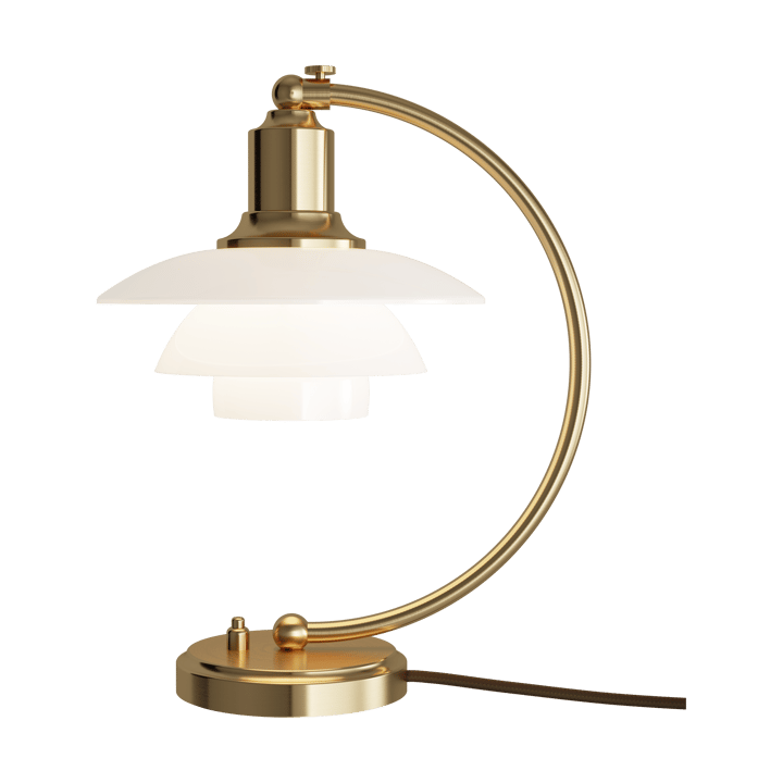 PH 2/2 Luna bordslampa limited edition - Mässing/blankt opalglas - Louis Poulsen