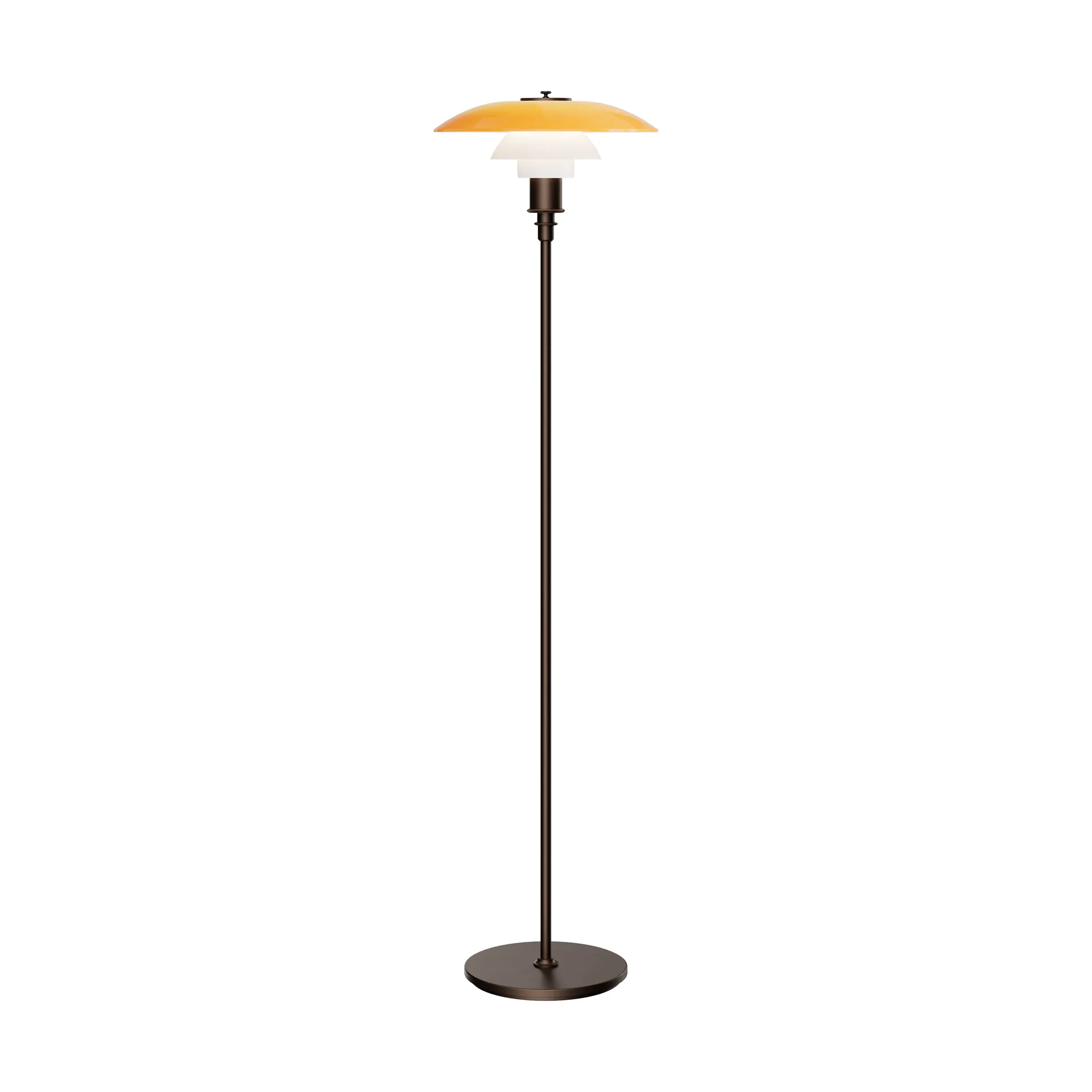 PH 3½-2½ golvlampa Centenary Edition, Amber-opal white Louis Poulsen