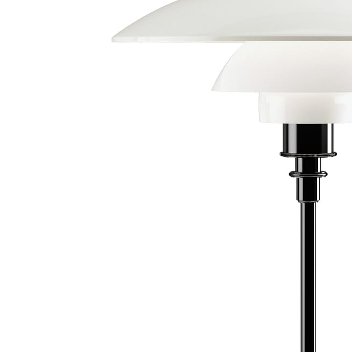 PH 3½-2½ opalglas bordslampa, Svart Louis Poulsen