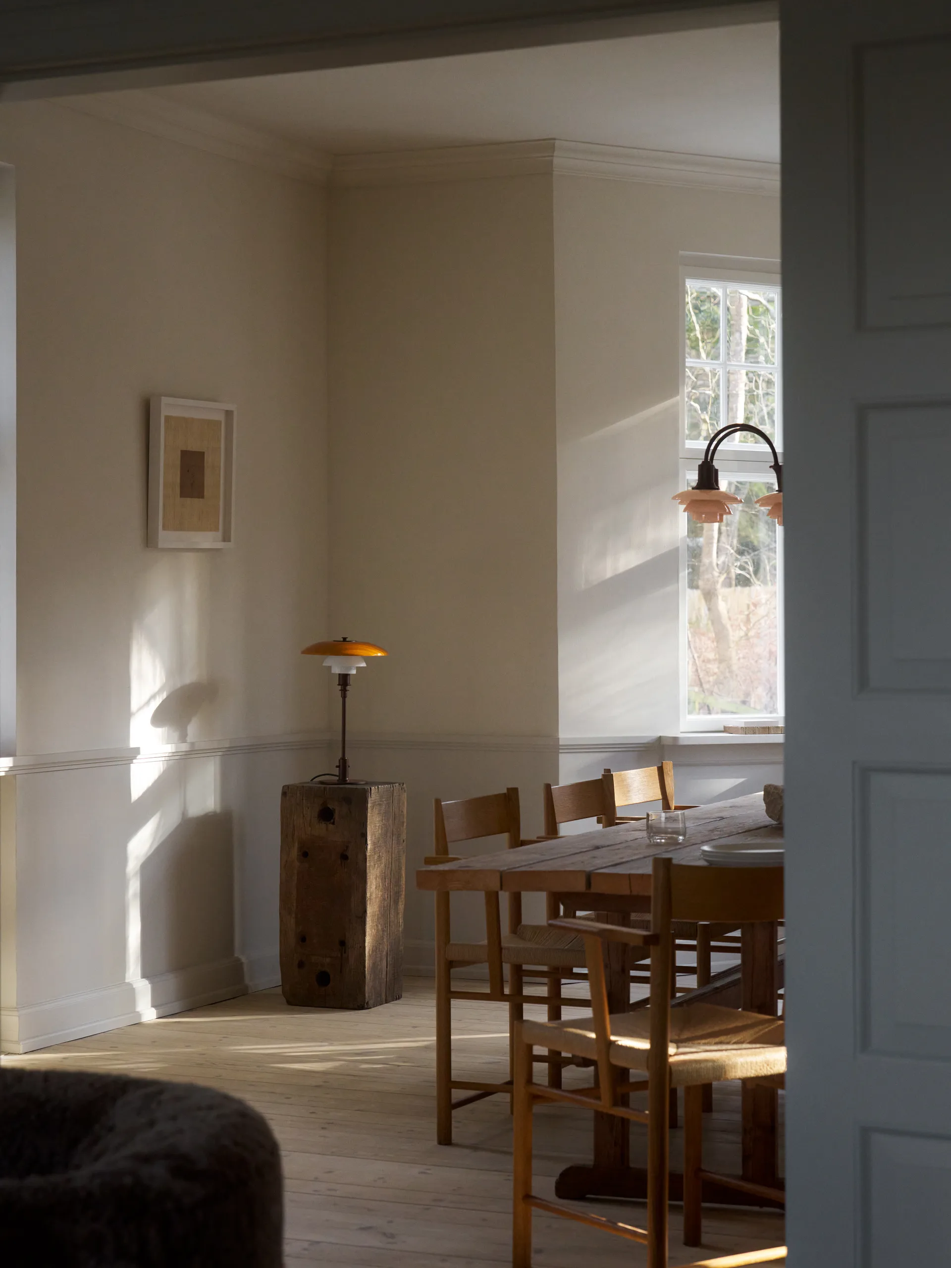 PH 3/2 bordslampa Centenary Edition, Amber-opal white Louis Poulsen