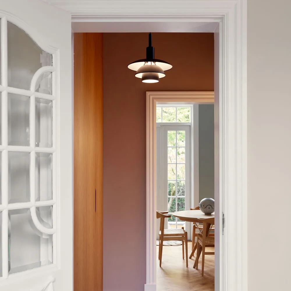 PH 3/3 pendel, Vit opal, glas Louis Poulsen