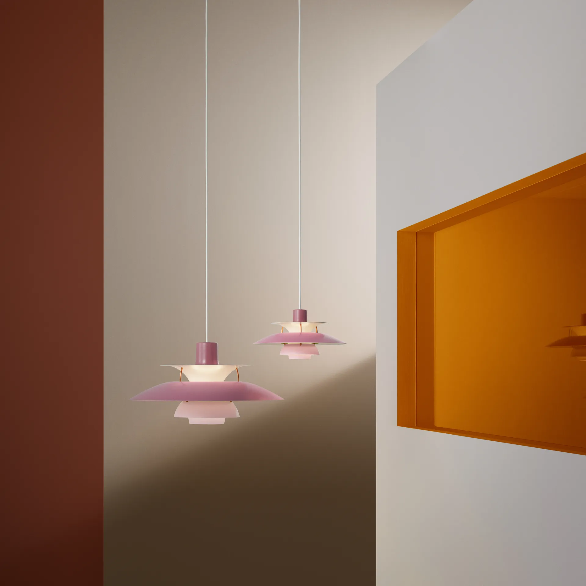 PH 5 MINI pendel, Rosa Louis Poulsen