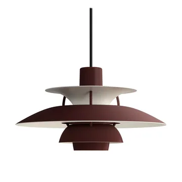 PH 5 pendel - Ø300, Monokrom burgundy - Louis Poulsen