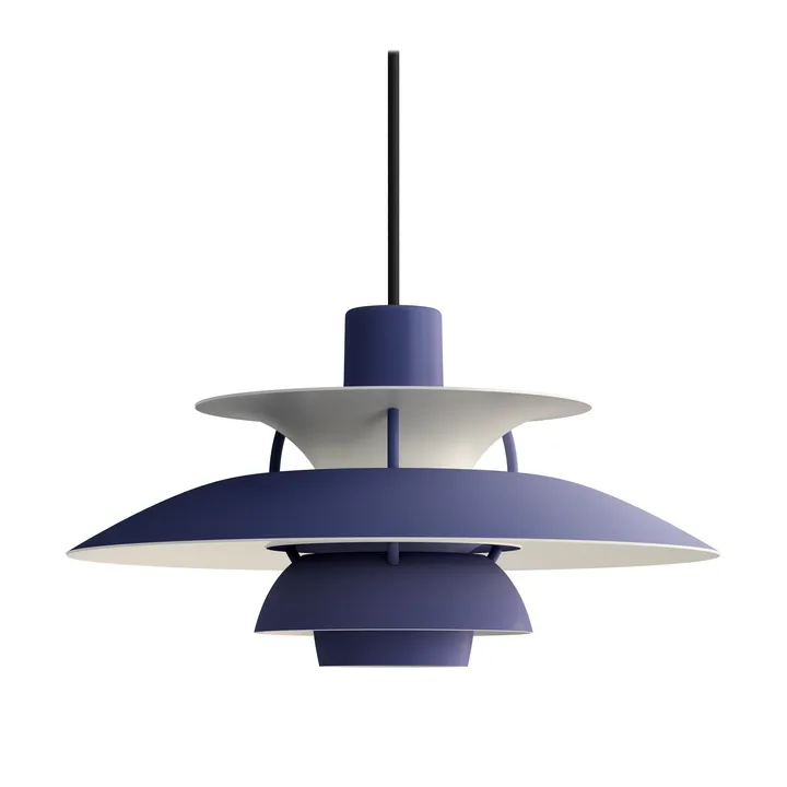 PH 5 pendel - Ø300, Monokrom dusty indigo - Louis Poulsen