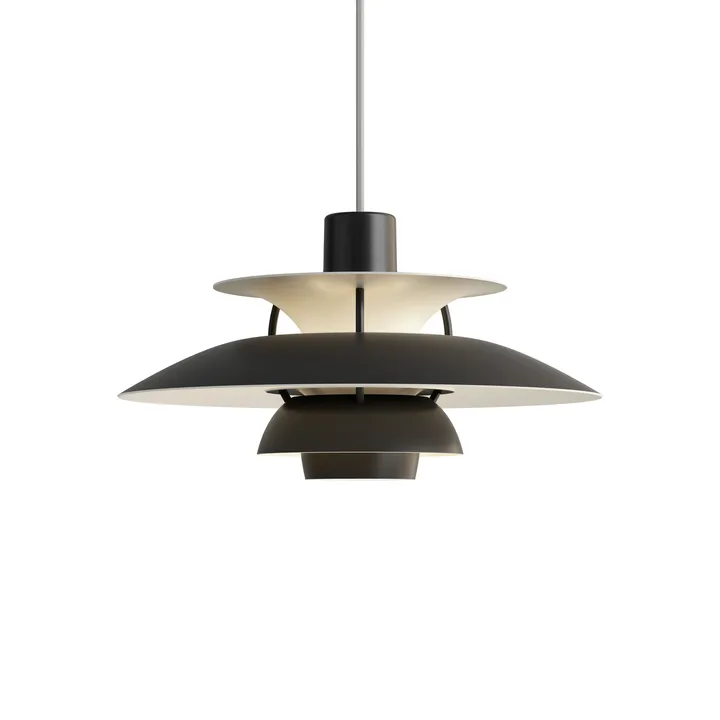 PH 5 pendel - Ø300, Monokrom svart - Louis Poulsen