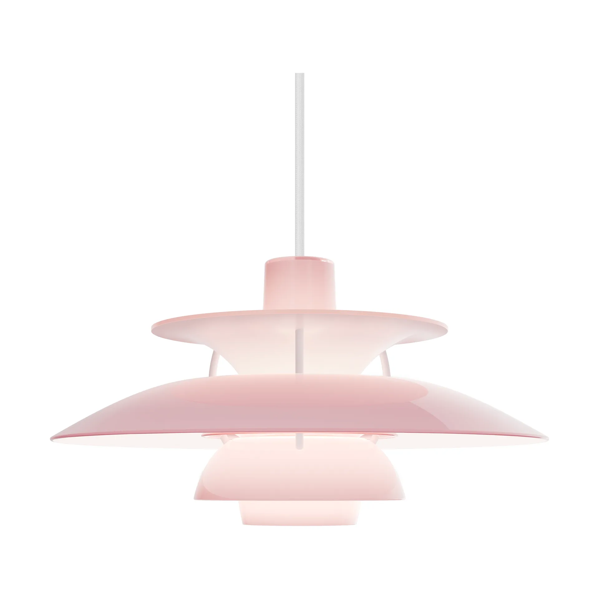 PH 5 pendel Ø32 cm, Opal pale rose Louis Poulsen
