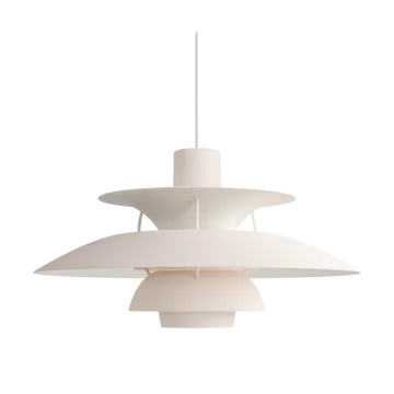 PH 5 pendel - Ø500, Monokrom Pale blush - Louis Poulsen