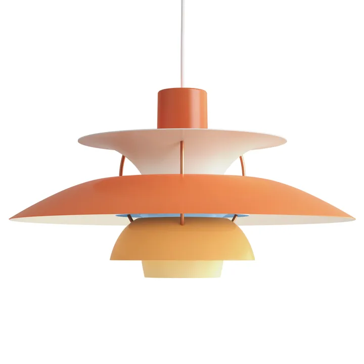 PH 5 pendel - Ø500, Orange - Louis Poulsen