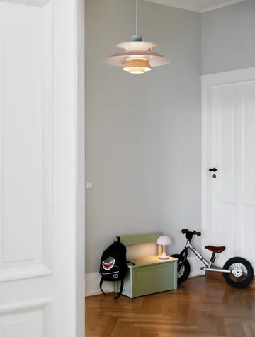 PH 5 pendel - Ø500, Pastel-blå-rosa-persika - Louis Poulsen