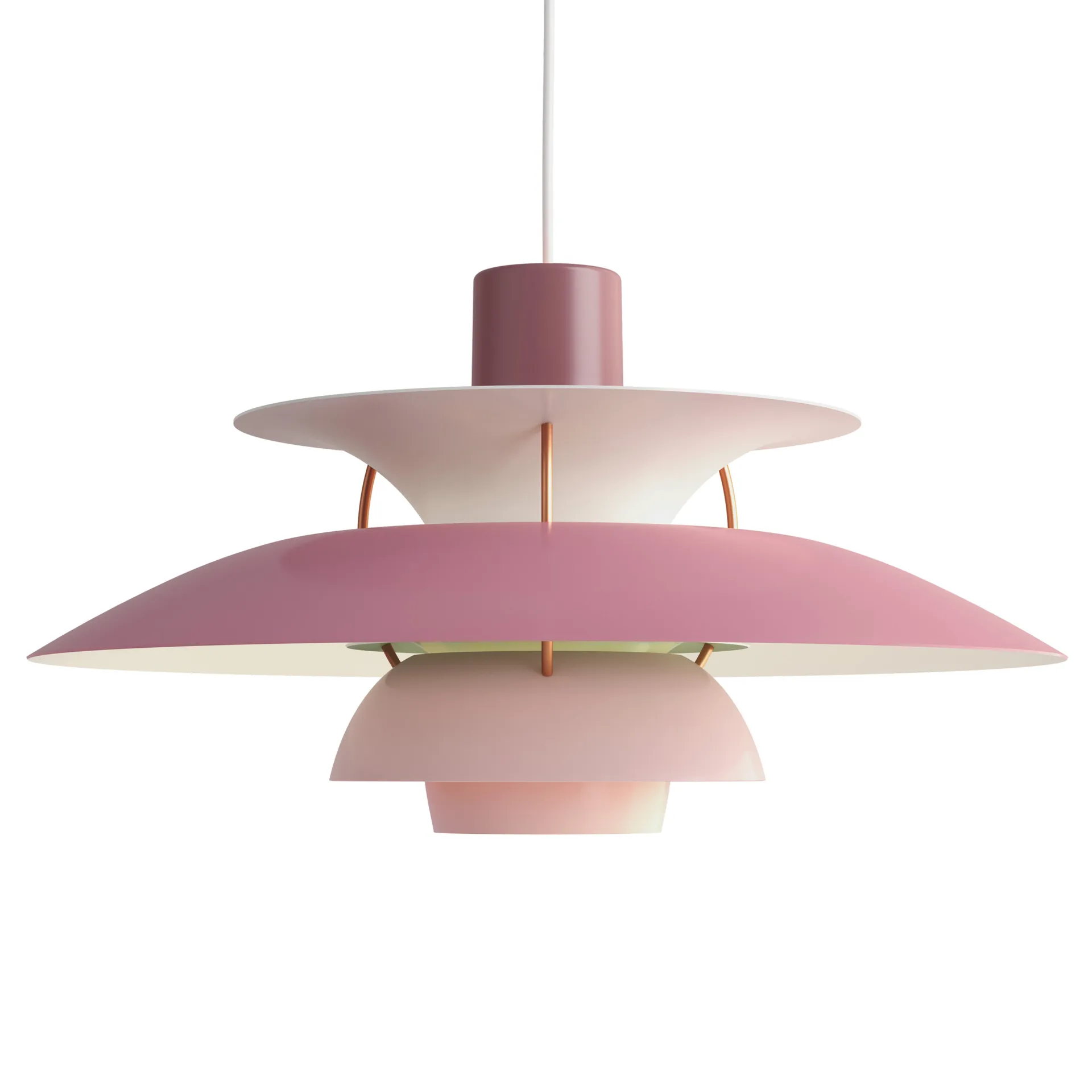 PH 5 pendel, Ø500, Rosa Louis Poulsen