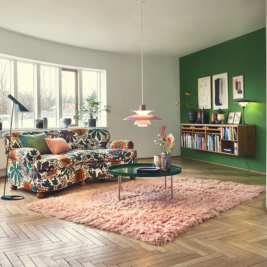 PH 5 pendel, Ø500, Rosa Louis Poulsen