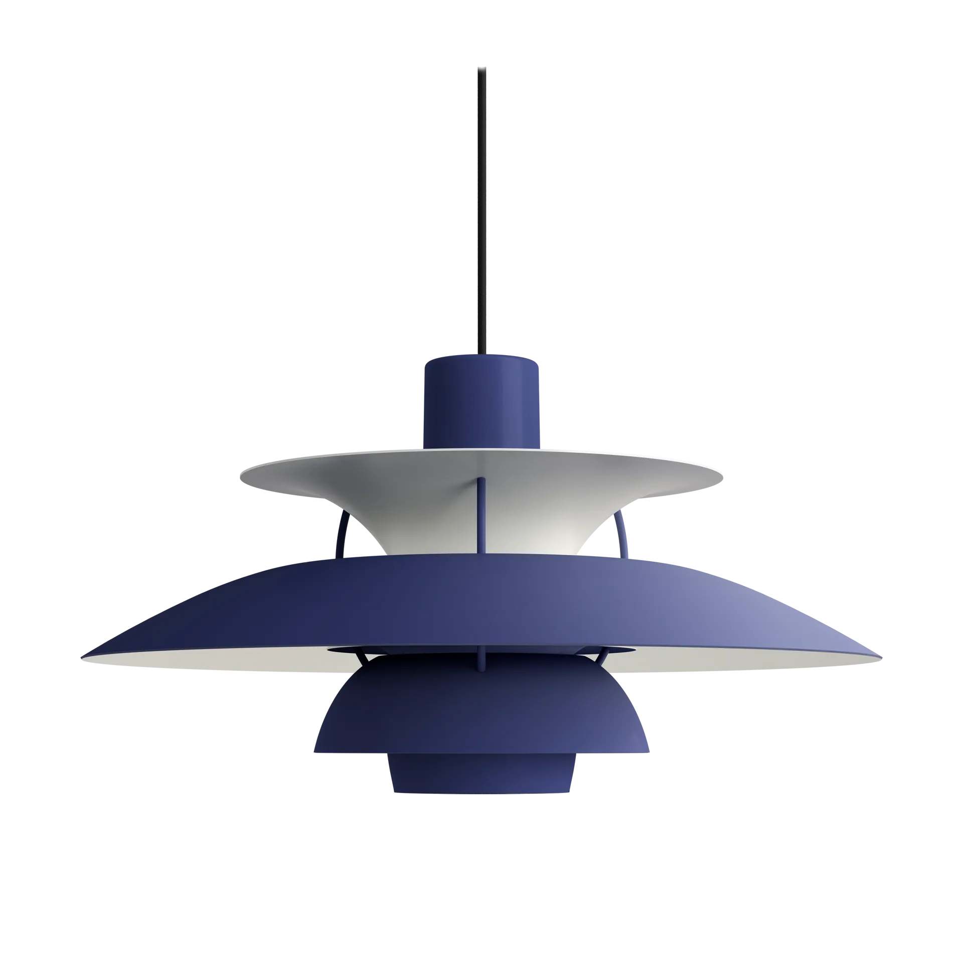 PH 5 pendel monokrom, Dusty indigo Louis Poulsen