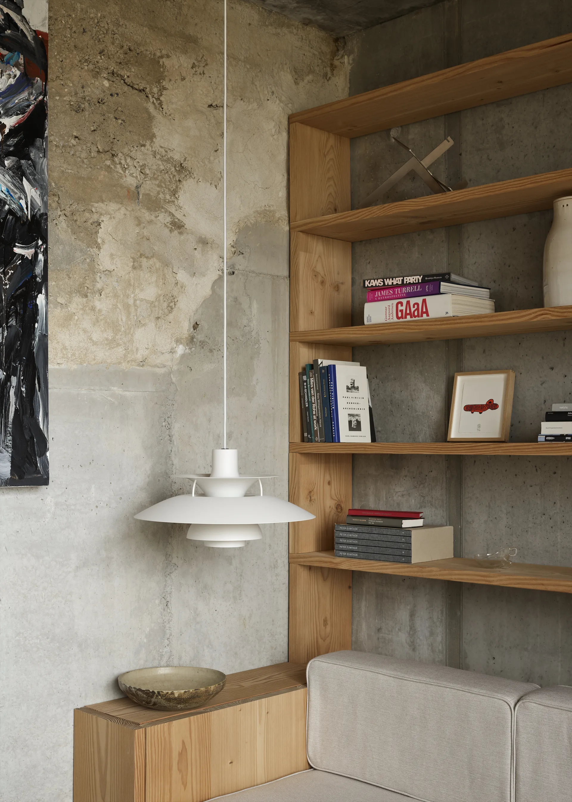 PH 5 pendel monokrom, Pale blush Louis Poulsen