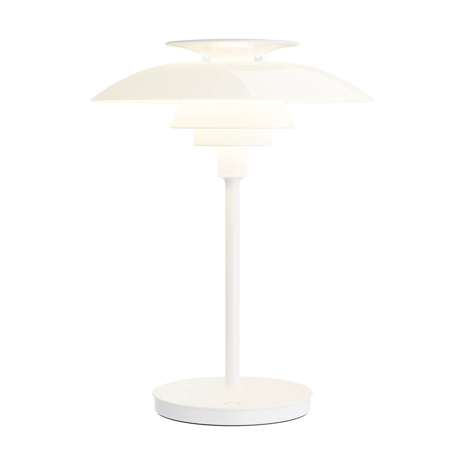 PH 80 portabel bordslampa, Vit opal, vit Louis Poulsen