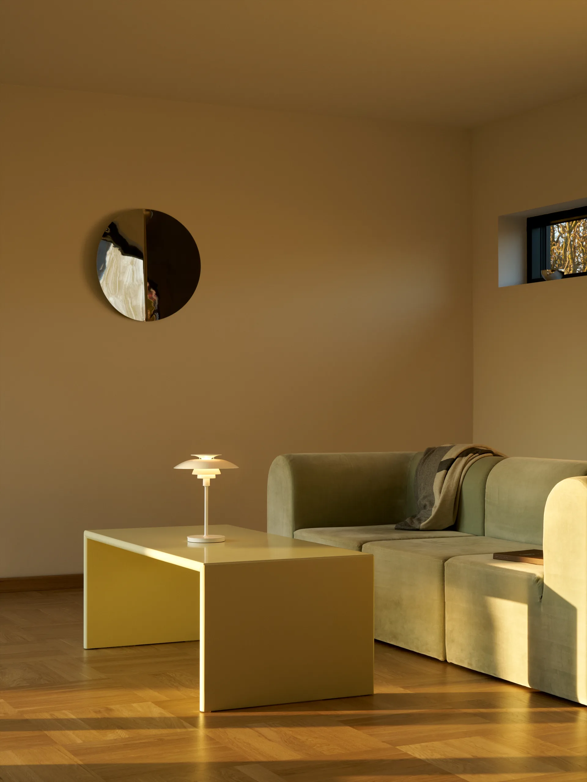 PH 80 portabel bordslampa, Vit opal, vit Louis Poulsen