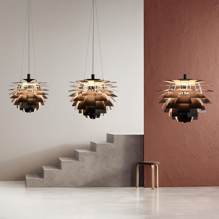 PH Artichoke Kotte pendel LED, Borstat stål, Ø48 cm Louis Poulsen