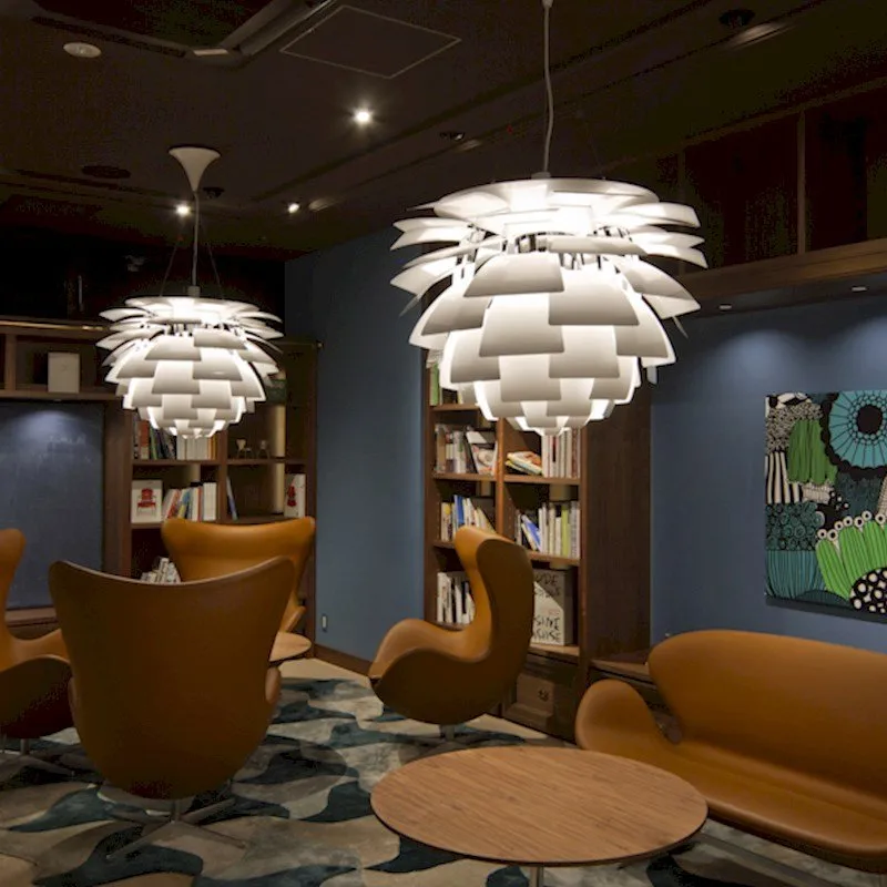 PH Artichoke Kotte pendel LED, Borstat stål, Ø48 cm Louis Poulsen