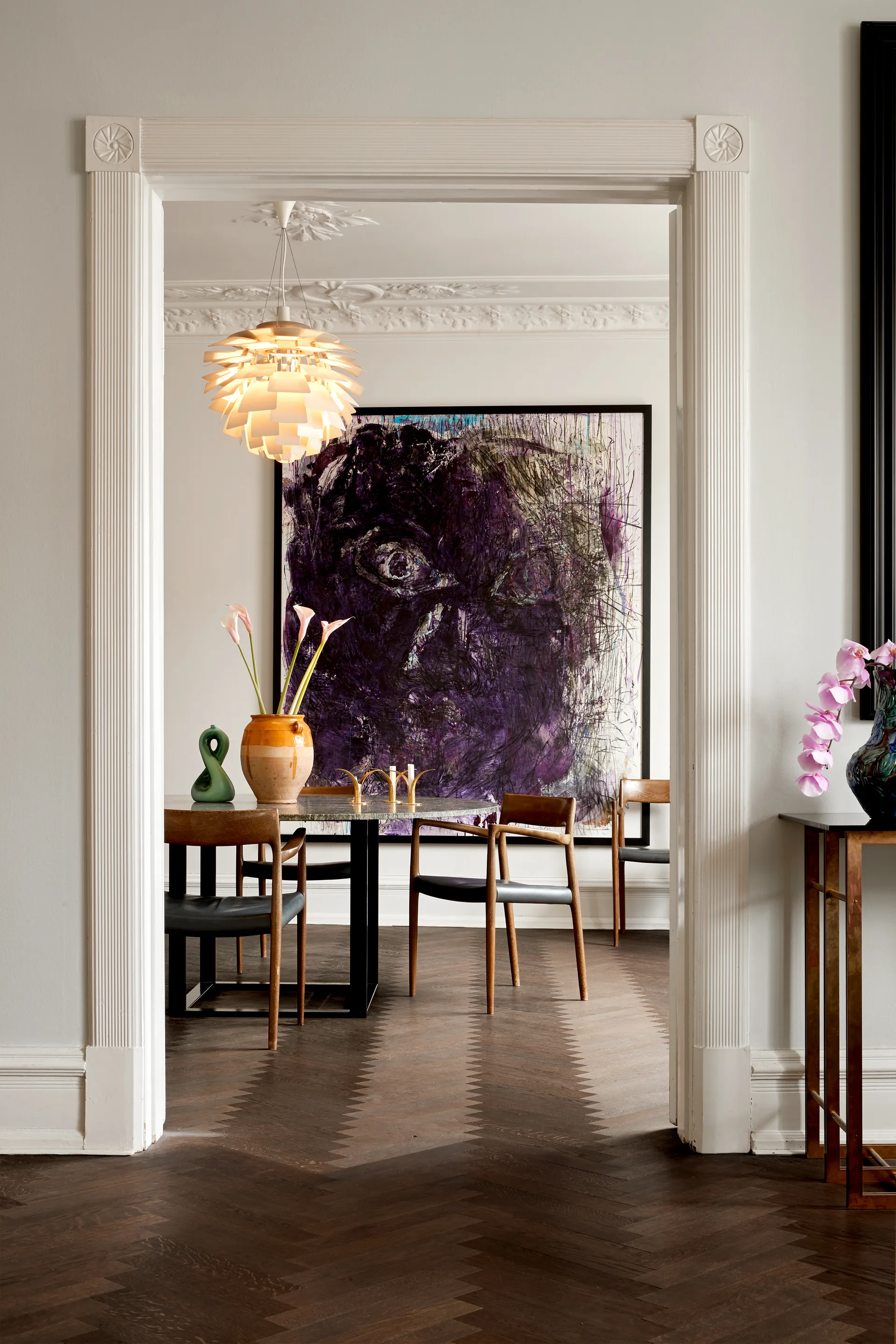 PH Artichoke Kotte pendel LED, Vit, Ø48 cm Louis Poulsen