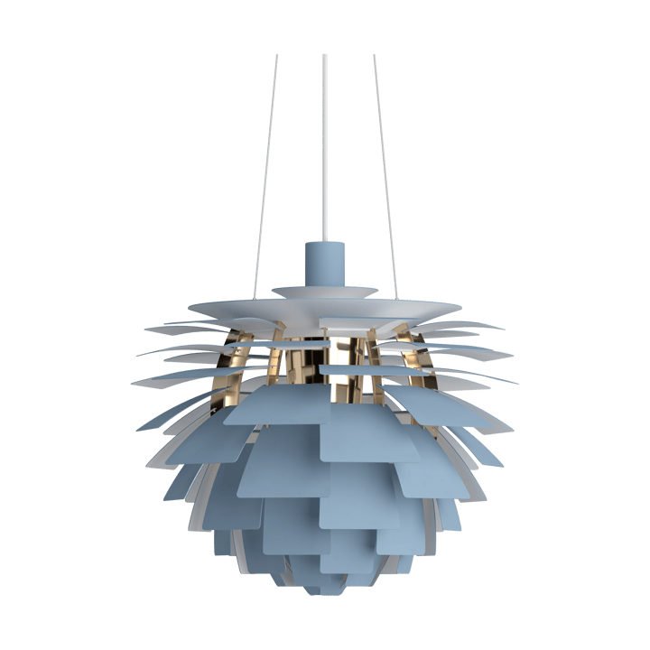 PH Artichoke pendel Ø48 cm - Dusty blue-brass metallised - Louis Poulsen