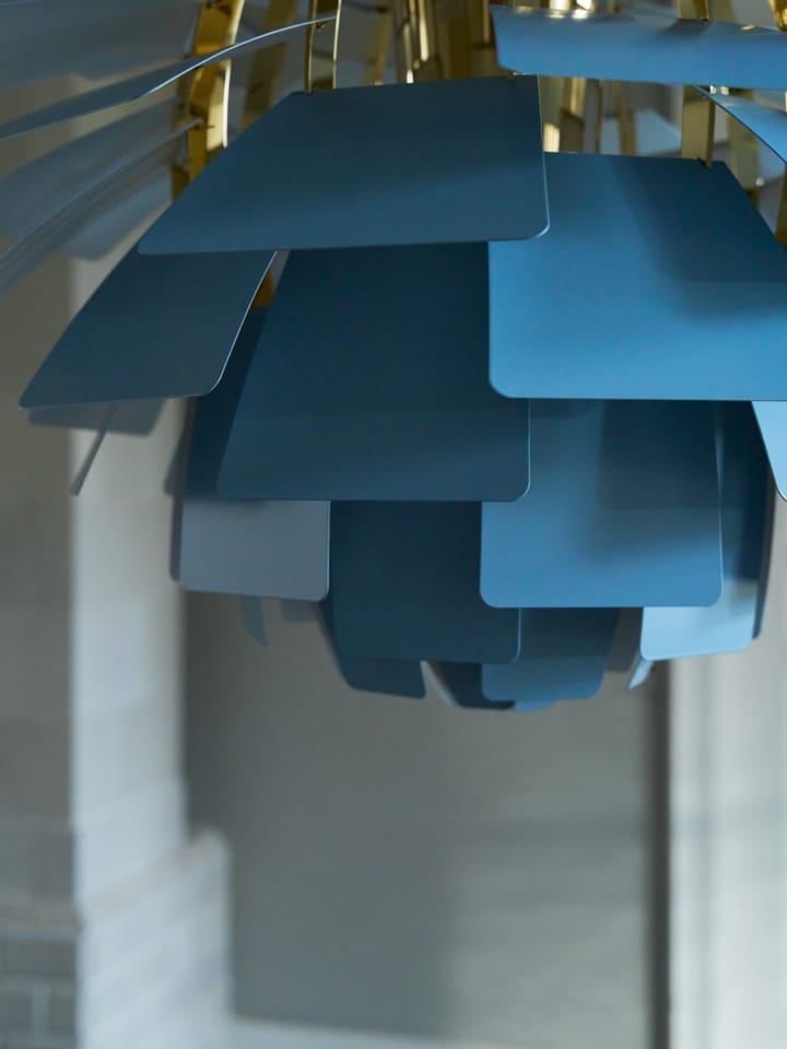 PH Artichoke pendel Ø48 cm, Dusty blue-brass metallised Louis Poulsen