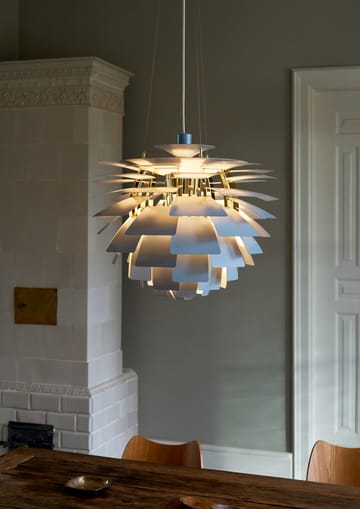 PH Artichoke pendel Ø48 cm - Dusty blue-brass metallised - Louis Poulsen