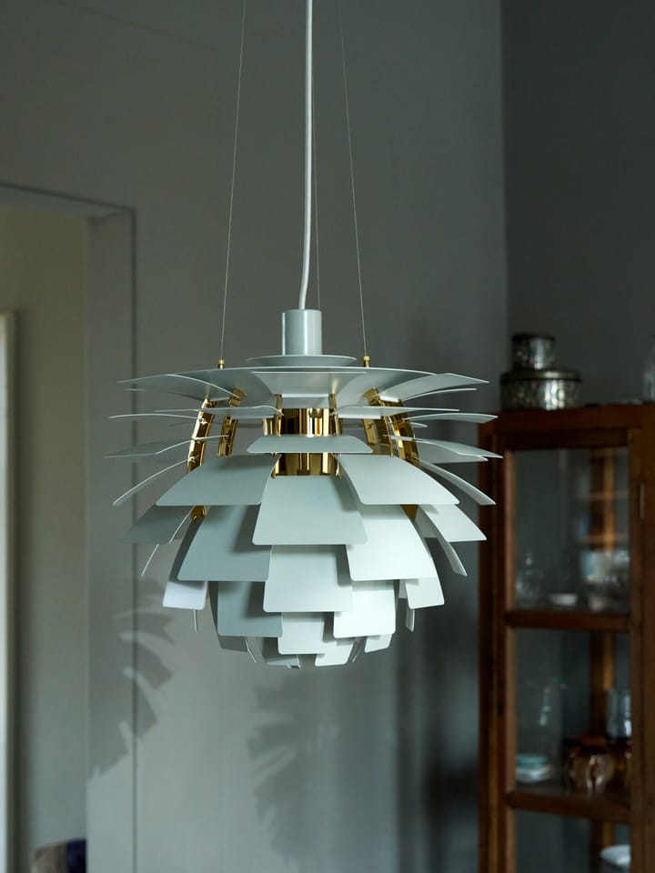 PH Artichoke pendel Ø48 cm, Dusty green-brass metallised Louis Poulsen