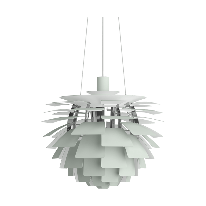 PH Artichoke pendel Ø48 cm - Dusty green-high lustre chrome plated - Louis Poulsen