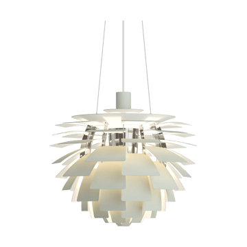 PH Artichoke pendel Ø48 cm - Dusty green-high lustre chrome plated - Louis Poulsen