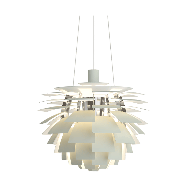PH Artichoke pendel Ø48 cm, Dusty green-high lustre chrome plated Louis Poulsen