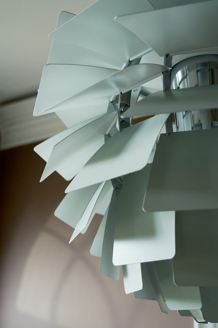 PH Artichoke pendel Ø48 cm, Dusty green-high lustre chrome plated Louis Poulsen