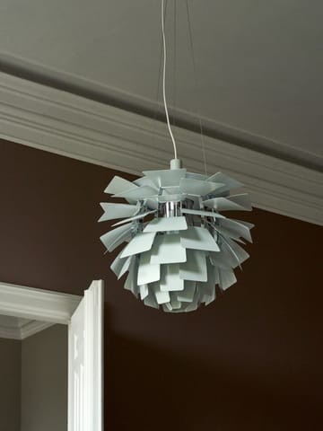 PH Artichoke pendel Ø48 cm - Dusty green-high lustre chrome plated - Louis Poulsen
