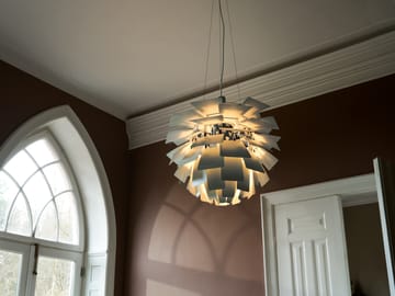 PH Artichoke pendel Ø48 cm - Dusty green-high lustre chrome plated - Louis Poulsen