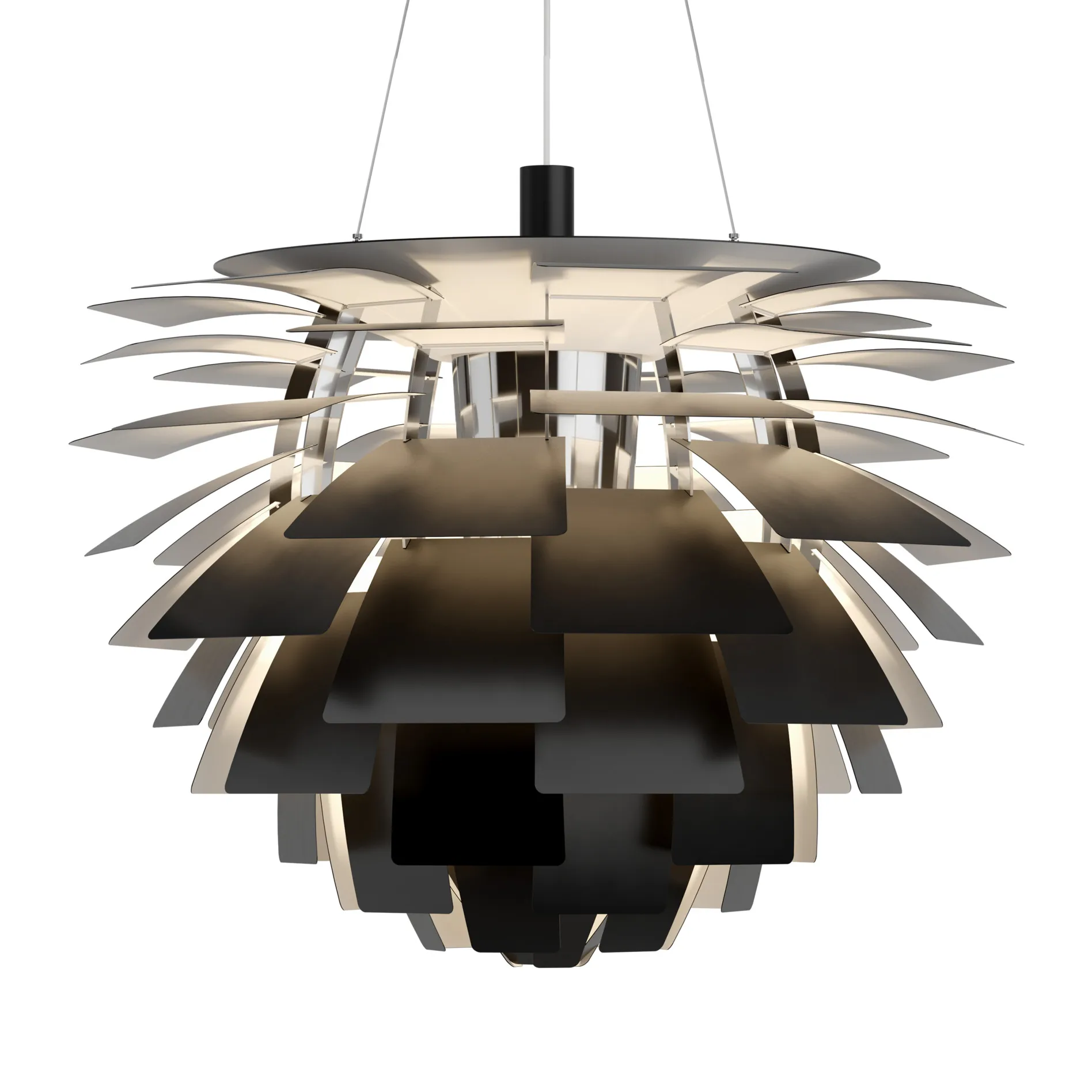 PH Artichoke pendel Ø84 cm, Svart Louis Poulsen
