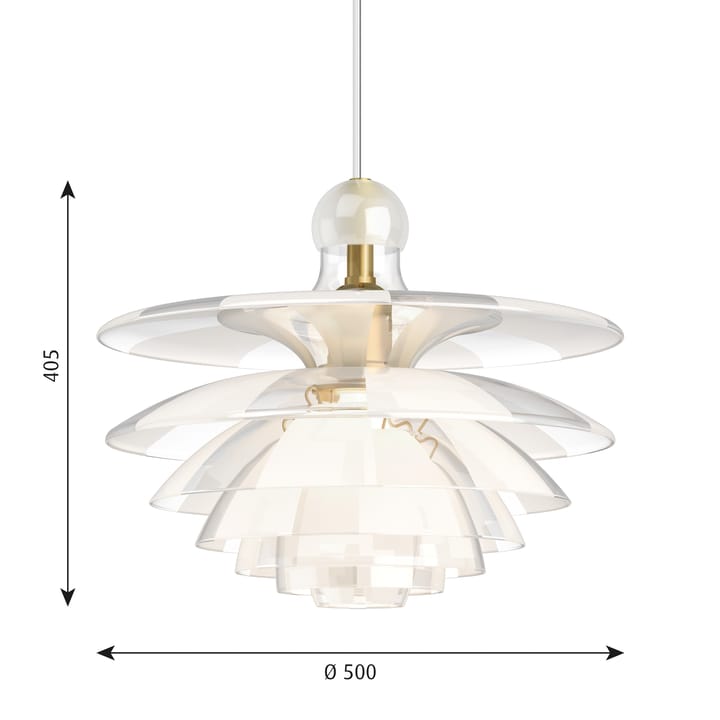 PH Septima pendel Ø50 cm, Glas Louis Poulsen