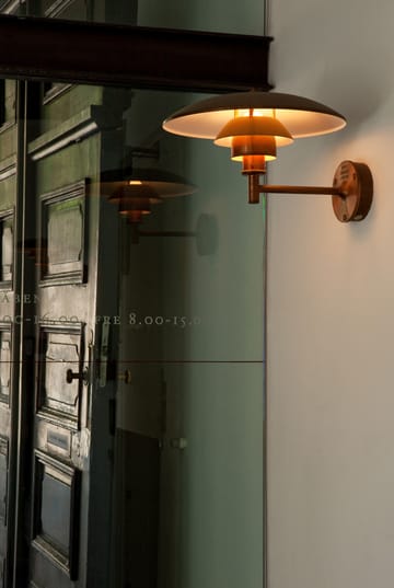 PH vägglampa - Brushed copper - Louis Poulsen