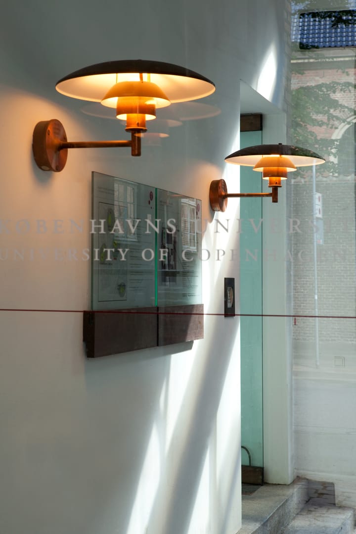 PH vägglampa, Brushed copper Louis Poulsen