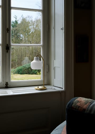 VL Ring Crown bordslampa Ø15 cm - Mässing-opalglas - Louis Poulsen