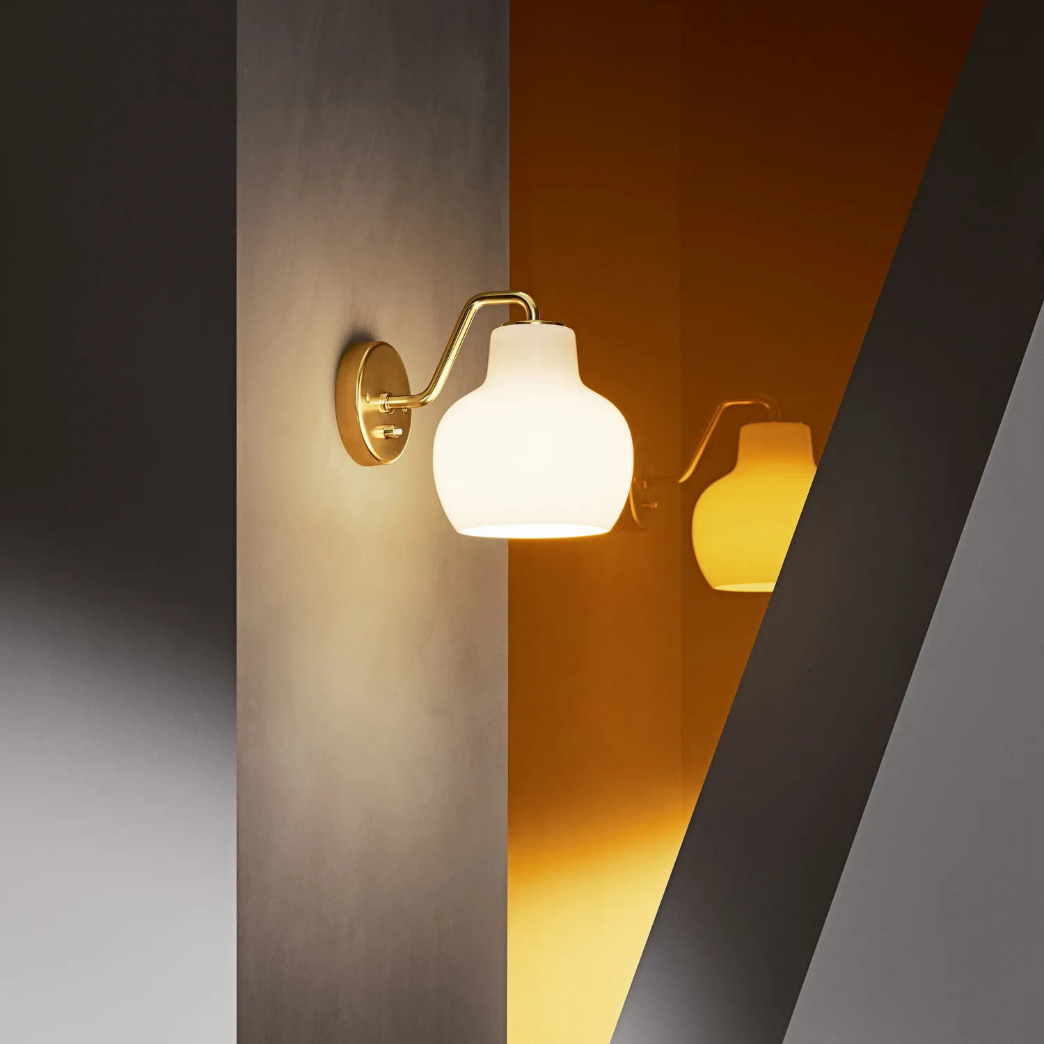 VL Ring Crown vägglampa, 1 Louis Poulsen