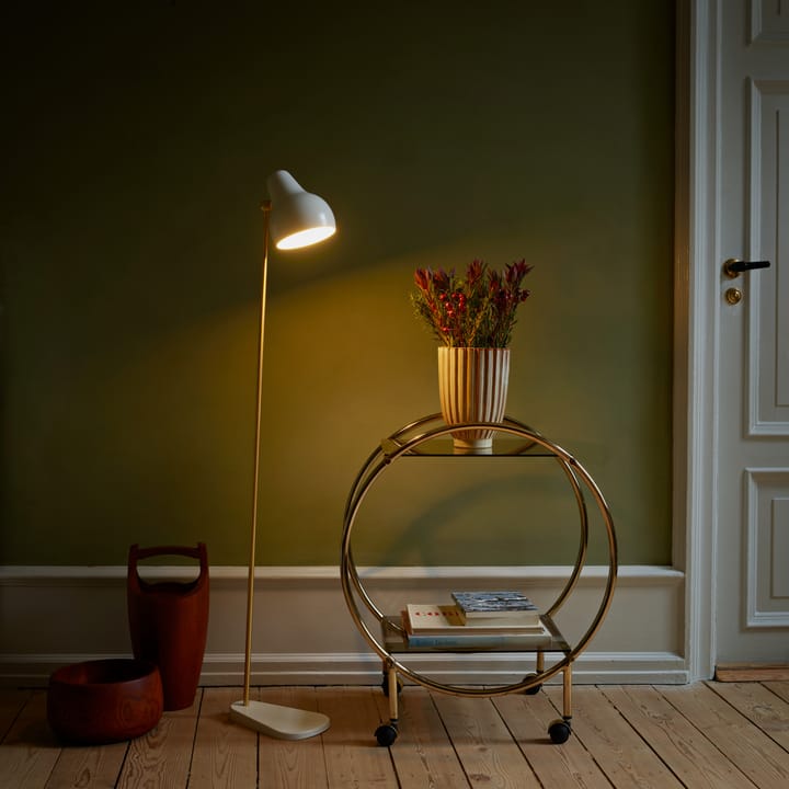 VL38 golvlampa, Vit Louis Poulsen