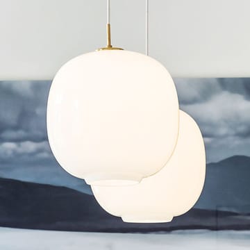 VL45 Radiohus LED stor pendel - Brass-white opal glass - Louis Poulsen