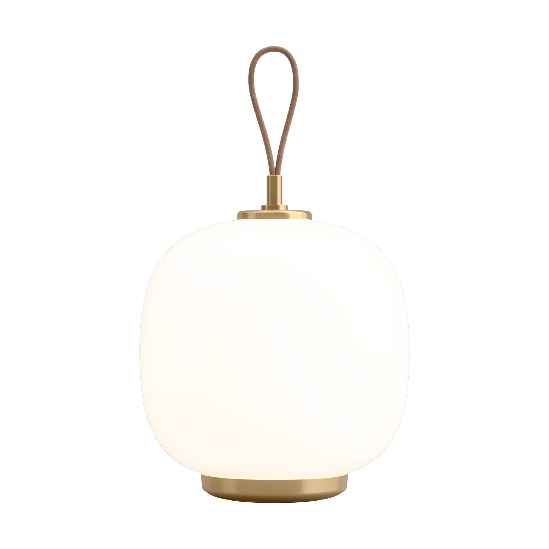 VL45 Radiohus portabel lampa Ø17,5 cm, Brass-white opal glass Louis Poulsen