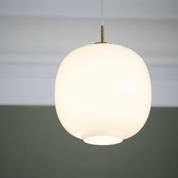 VL45 Radiohuspendel Ø37 cm - Brass-white opal glass - Louis Poulsen