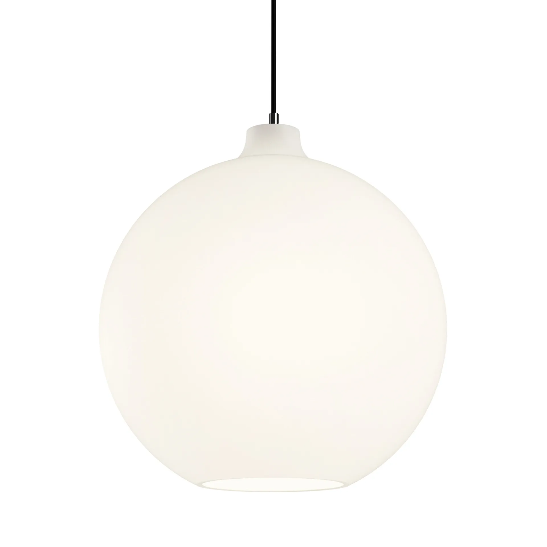 Wohlert pendel Ø30 cm, Vitt opalglas Louis Poulsen