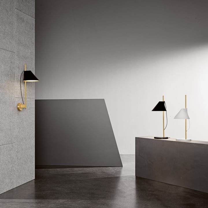 Yuh bordslampa, Svart-mässing Louis Poulsen